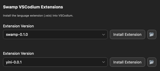 Extension Installer